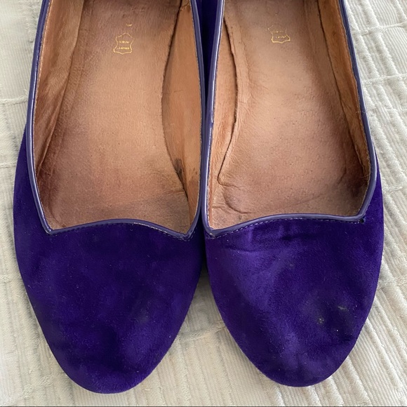 Aldo Purple Leather Loafers/Flats, size 8.5 - Picture 3 of 7